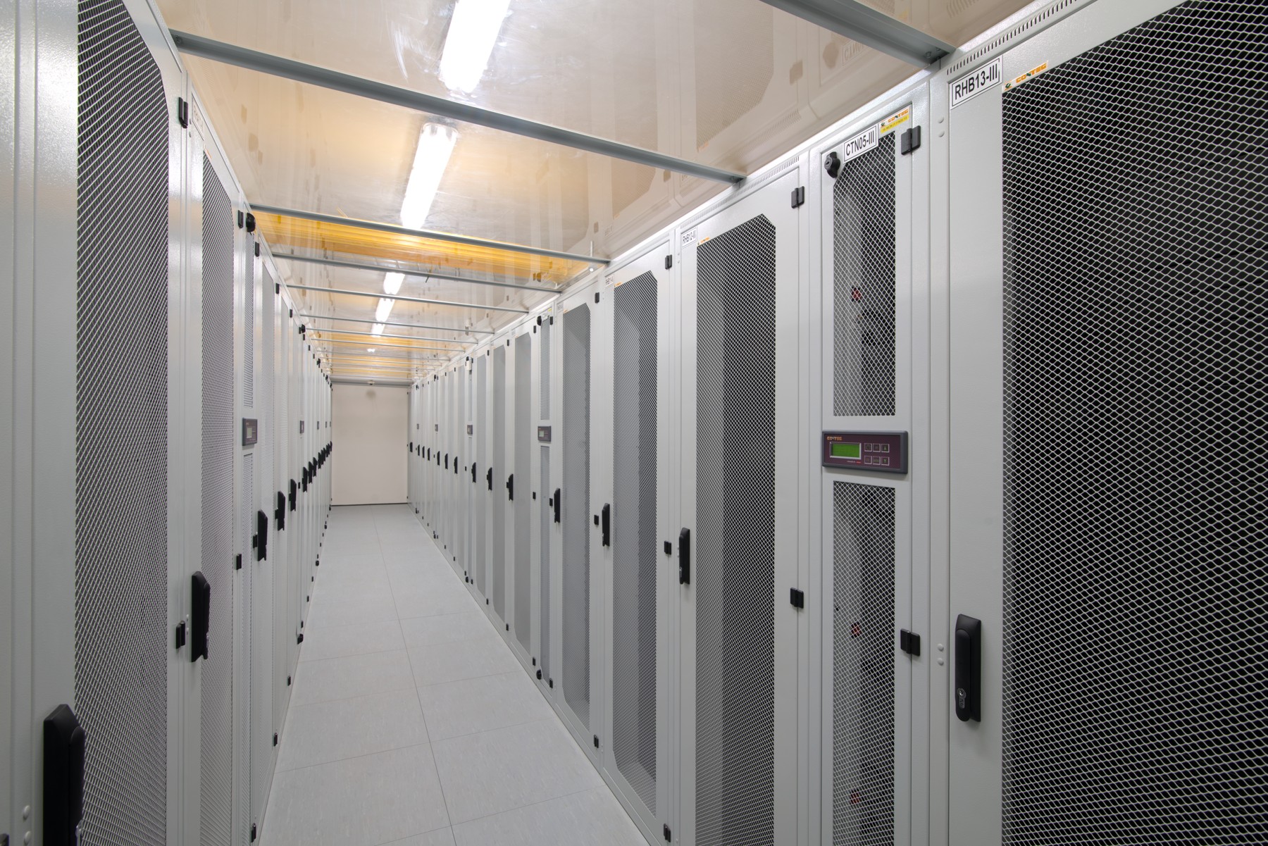 Complex server rack infrastructure in a modern data center